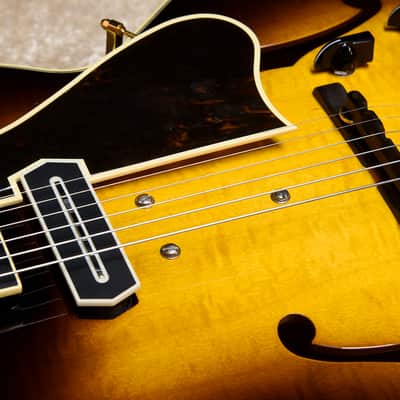 Archtop tribute ATC350BK NEW Early '50s Burst / Hard Case / Made in Japan image 7