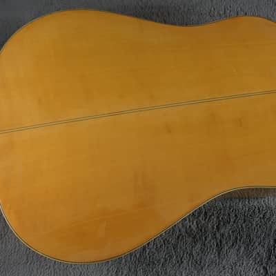 1970s Yamaki W300 Dreadnought Japan Acoustic Guitar w/ Hard Case image 5