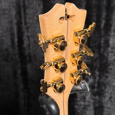 D'Angelico Deluxe Bedford Semi Hollow Black With Free Hard Case image 7