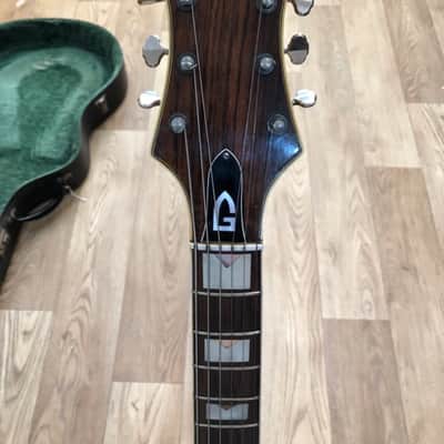 Rare 1959 Grimshaw SS semi electric guitar, blonde, fitted Bigsby,  short scale neck, dog ear P90's image 2