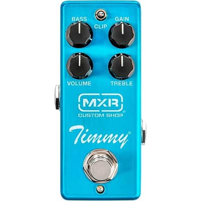 MXR Timmy Overdrive Effects Pedal 2024 - Blue (Top Selling) image 1