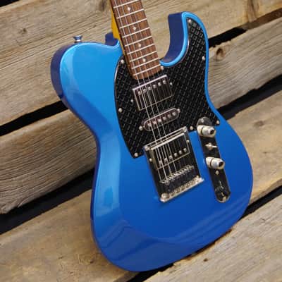 Dean Zelinsky Dellatera with Z-Glide Neck - Gunhill Blue, Used image 3