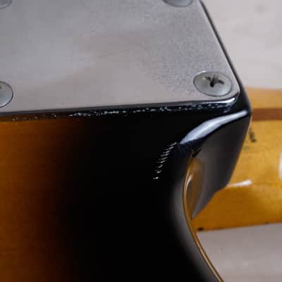 Fender ST57-90 Stratocaster '57 Reissue MIJ 1989 Sunburst Lacquer Finish USA PUs Japan w/ Hard Case image 13