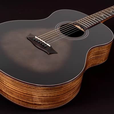 Acoustic Guitar Spruce top; Figured walnut back and sides; Ebony fingerboard; Studio body design image 2