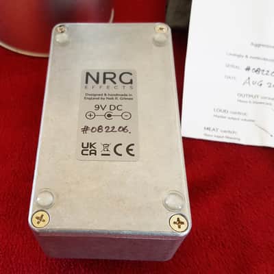 NRG Effects Mauler Vintage/Modern Fuzz - Silver image 11