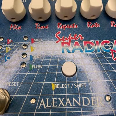 Alexander Pedals Super Radical Delay 2010s - Graphic image 8