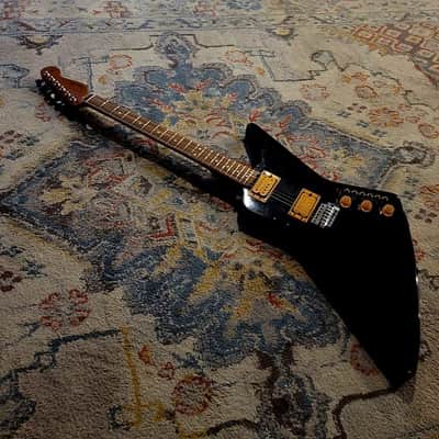 The Effender - 1984 Cort Effector Explorer with Fender Roasted Neck image 4