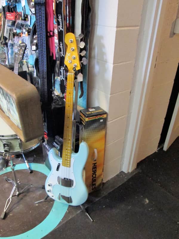 mix&match Sonic Blue Precision electric Bass guitar image 1