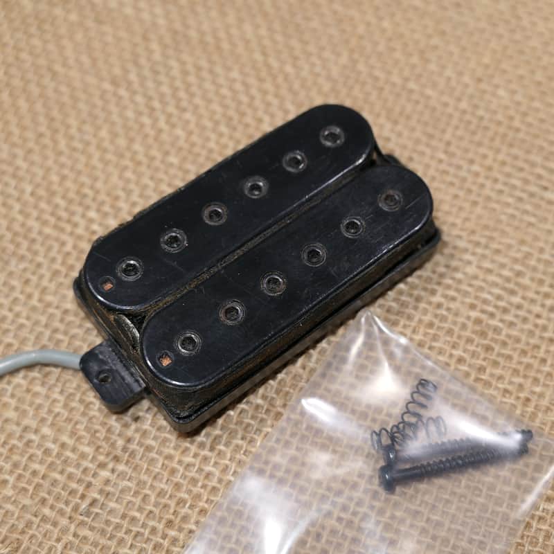 Pickup Bridge Black, Genuine 1989 Schaller Tracer Custom - Same Day Shipping #DH03 image 1
