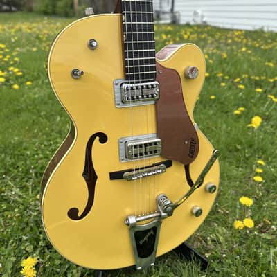 Gretsch G6118T-120 120th Anniversary - Bamboo Yellow image 7