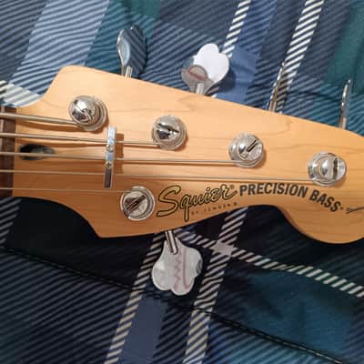 Squier Standard Precision Bass Special V 2001 - Sherwood Green image 3
