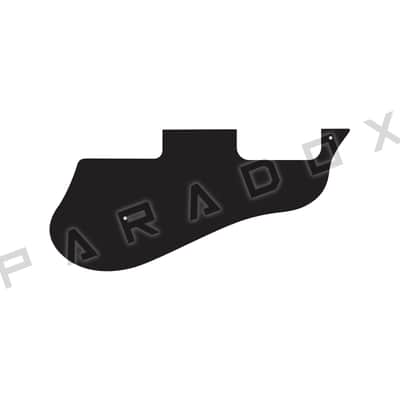 Custom Pickguard For 2023 - 2026 Made in Indonesia Gretsch G2655T Streamliner Center Block Jr. Double-Cut - Solid Black Thin .060"