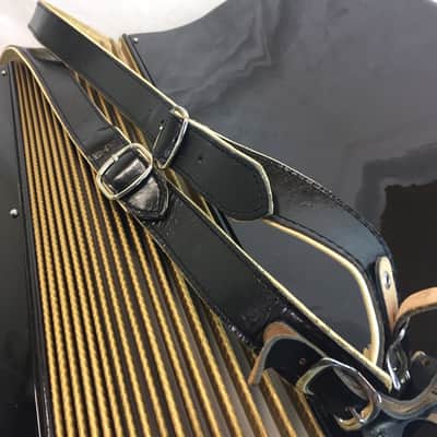 Vintage 1960's Hohner Verdi III M Accordion 120 Bass 9 Treble 3 Bass Reeds image 11