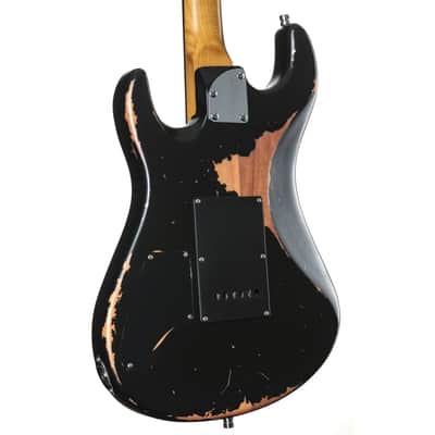 Fame Custom ST RW Worn Sunburst - Electric Guitar imagen 6