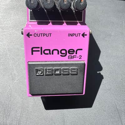 Boss BF-2 Flanger 1984-1990 (Green Label) Made In Japan | Reverb