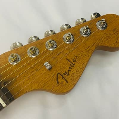 Fender Highway Series Dreadnought Rosewood Fingerboard All-Mahogany Acoustic-electric image 8
