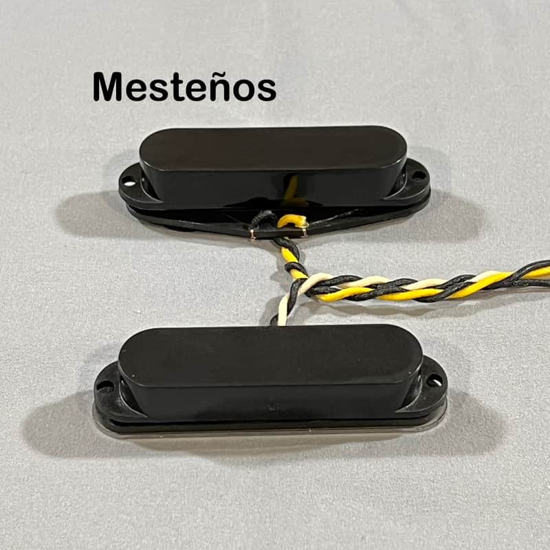 Good Land Pickups: Mesteños Mustang Single Coil Pickup Set Black image 1