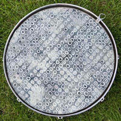16" single layer Drum Bunny cloth drum cover - dampener - partial mute - compare to Drum Tortillas - Quesadilla - Big Fat Snare image 1