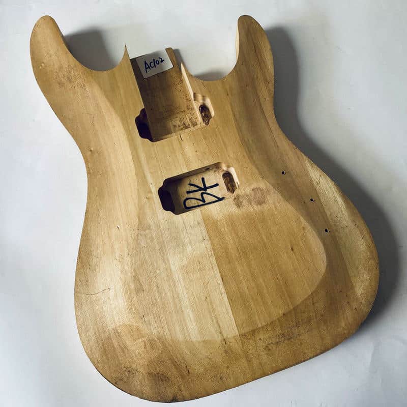 HH Basswood Double Cutaway Guitar Body image 1