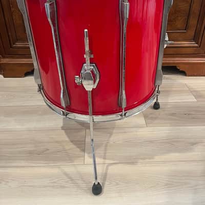 Pearl BLX 18” tom 80s - Sequoia Red image 4