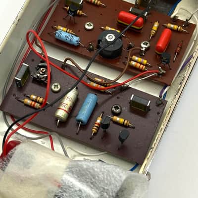 Vintage 1970s Colorsound Wah Fuzz Swell Guitar Effects Pedal image 4