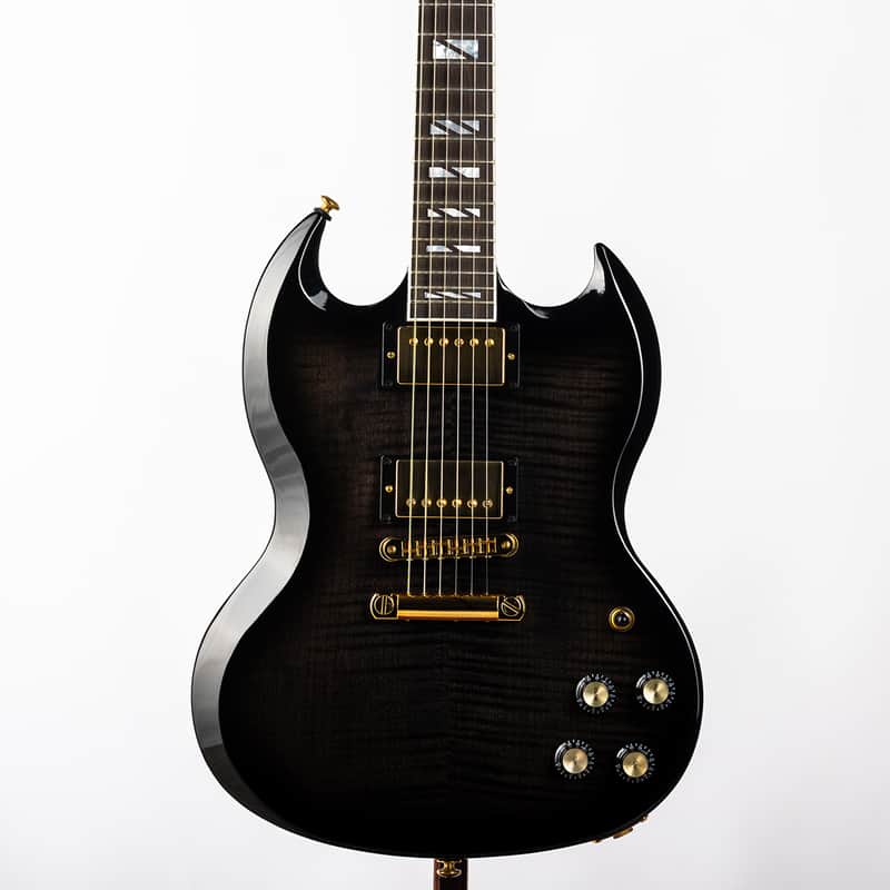 Gibson SG Supreme, Translucent Ebony Burst | Demo image 1