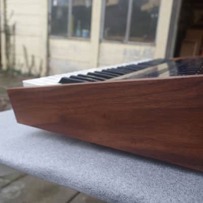 Custom Wooden Case Korg Polysix Analog Synthesizer American Walnut image 3