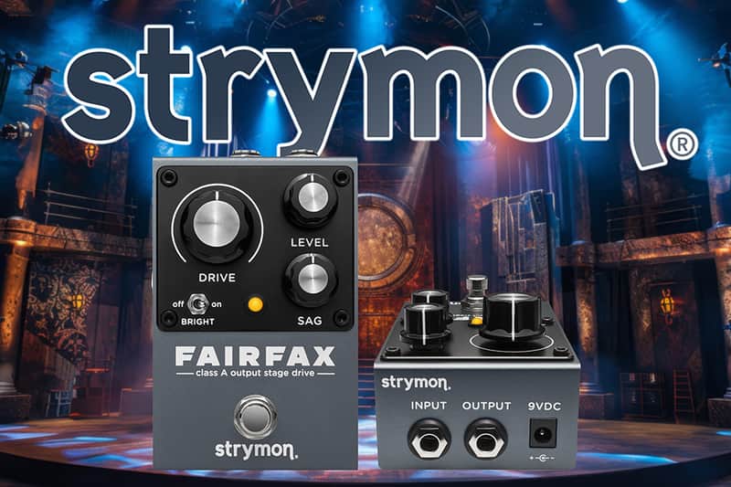 Strymon Fairfax Class A Output Stage Drive Distortion Pedal image 1