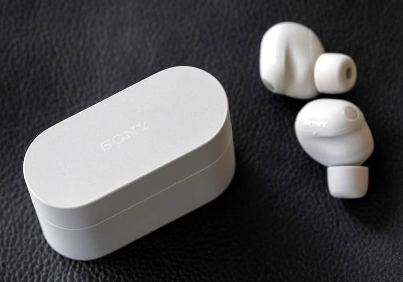 Sony WF-1000XM6 True Wireless Noise-Canceling In-Ear Headphones - Silver image 1