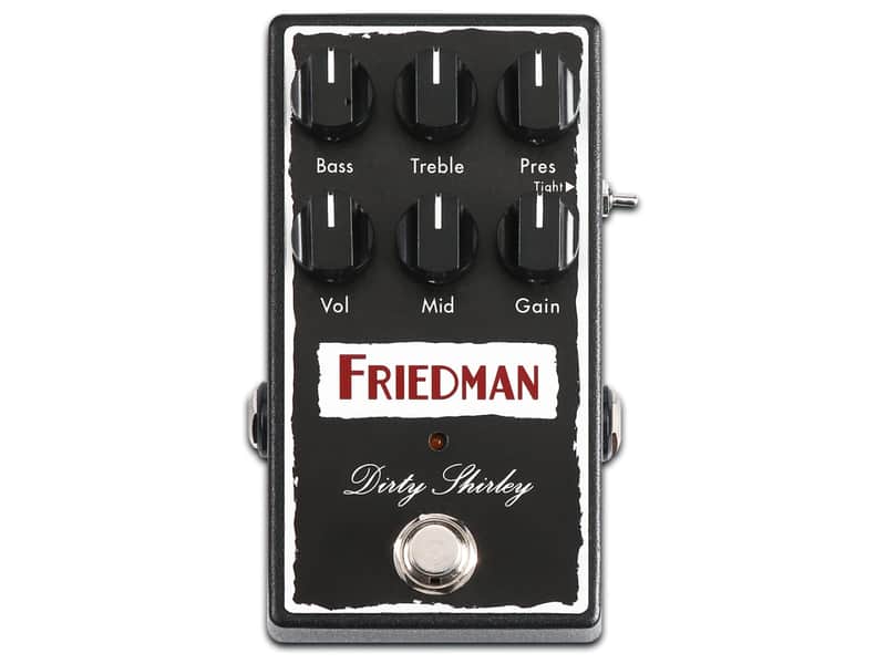 Friedman DIRTY-SHIRLEY Distortion Pedal Based on Dirty Shirley Amplifier image 1