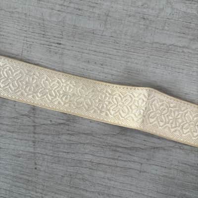 Ace Vintage Guitar Strap White image 20