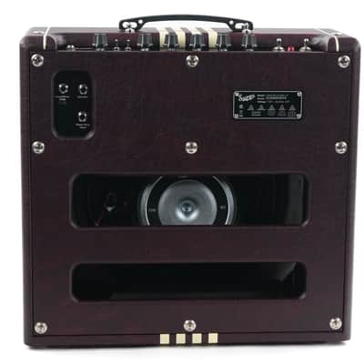 Supro Delta King 12 Burgundy White image 7