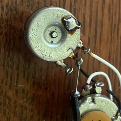 1979 set Fender Stratocaster guitar pots harness 5-way switch image 5