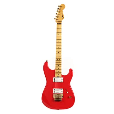 Charvel American Neo-Classic San Dimas Style 1 SD1 HH FR MPL Racing Red image 3