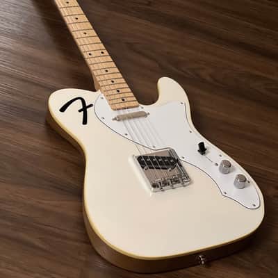Fender Japan Limited Edition F Hole Telecaster Thinline with Maple FB in Arctic Pearl image 1