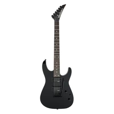 Jackson JS Series Dinky JS12 6 String Right Handed Gloss Black Electric Guitar image 1