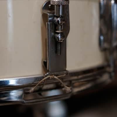 Slingerland 12/14/20/5x14" Stage Band Drum Set - 1970s Gloss White image 14