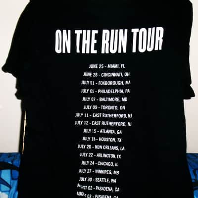 beyonce on the run tour 2014 official S woman tee - jay z hop hop sasha b day r&b synth pop dance image 2
