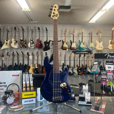 Sandberg California Grand Dark 5-String in San Remo Blue w/Darkglass 3-Band EQ image 2