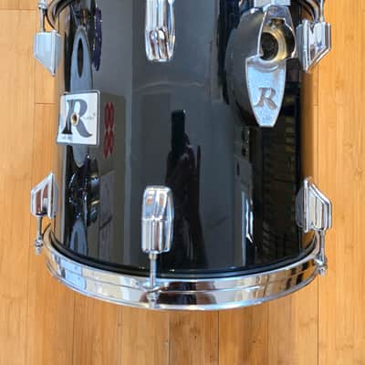 Singles - Rogers Big R 12x14 Rack Tom (Black Wrap) image 2