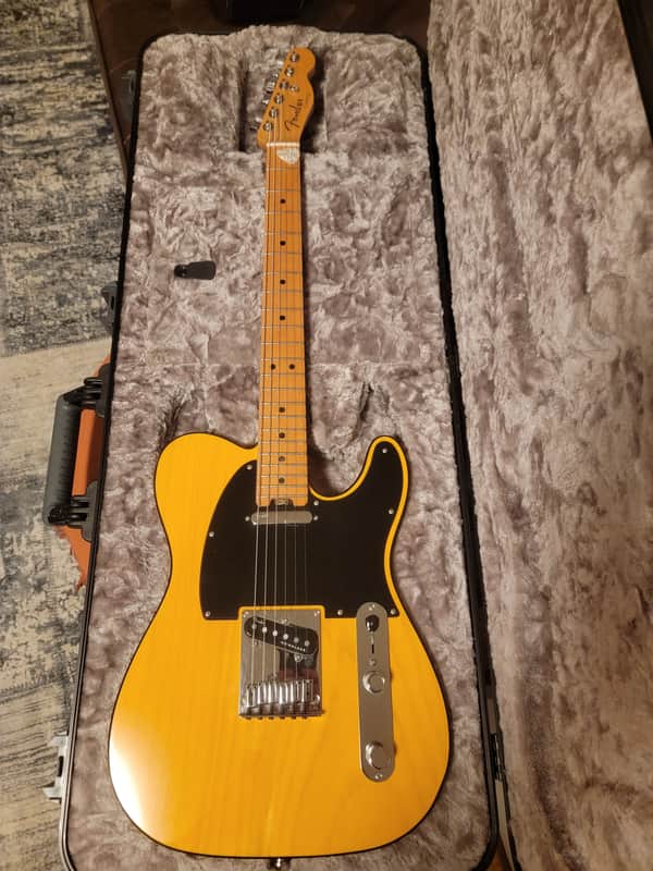 Fender American Elite Telecaster with Maple Fretboard 2016 - Butterscotch Blonde
