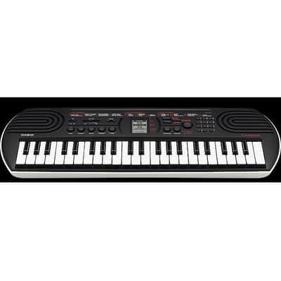 CASIO SA-81 Mini Keyboard schwarz/grau