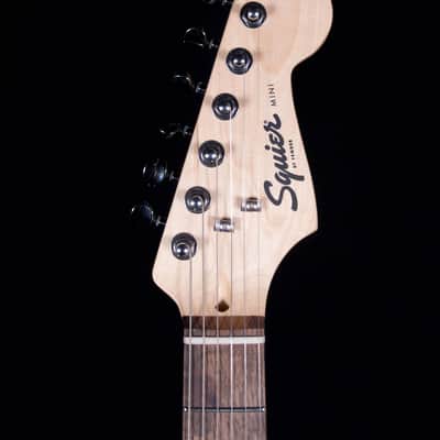 Squier Mini Stratocaster, Laurel FB, Black image 9