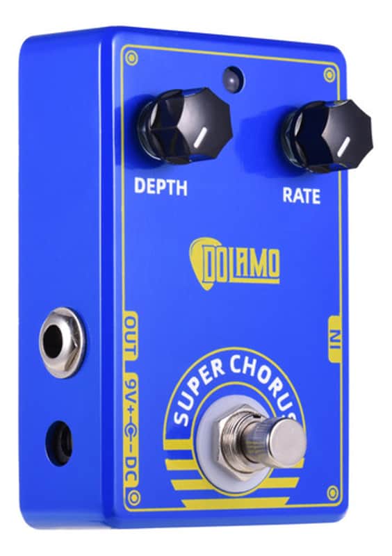 Dolamo  D3  super chorus - chorus pedal with guitar effect 2020 Blue image 1