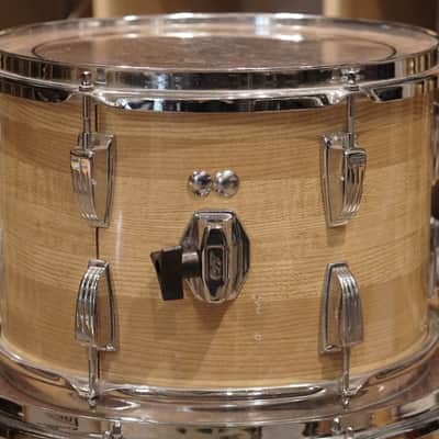 Ludwig 12/13/14/16/18" Drum Set - 1970s Jazzette Butcher Block image 21