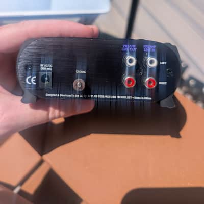ART DJPre II Stereo Phono Preamp 2008 - Present - Black image 3