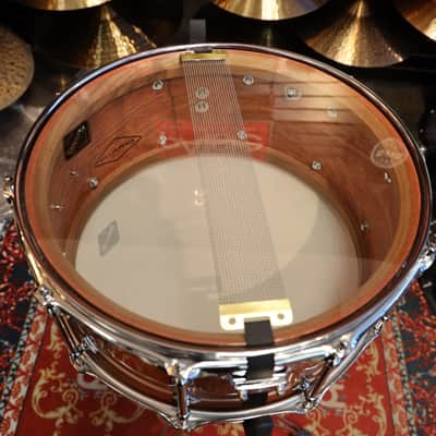 Craviotto Private Reserve 6.5X14" Snare Drum Bubinga (Lacquer Finish) image 10