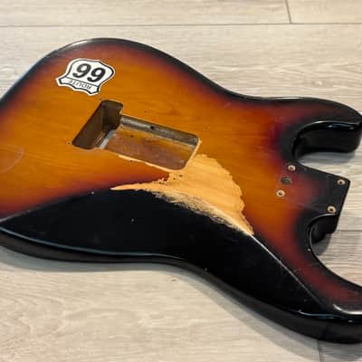 1992 Relic American Fender Strat Plus Stratocaster Alder Body image 12