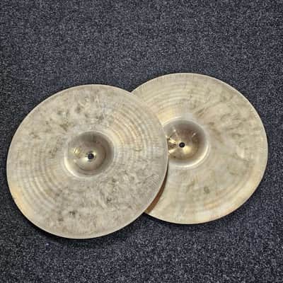 Hi-Hat Cymbals 14" Zildjian A Custom USED! RKAAH260626 image 2