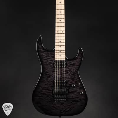 Suhr Standard Thin Burst Limited Edition - Trans Black Thin Burst image 3